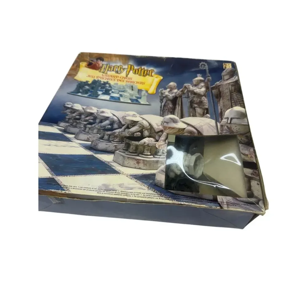 Harry Potter Wizard Chess Set 2002 Mattel Complete